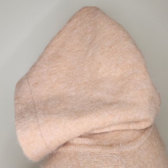 Little Moon Pink Knit Hoodie - Picture 6 of 9